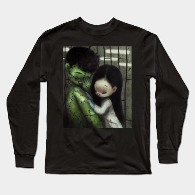 Frankenstein Long Sleeve T-Shirt by selvagemqt